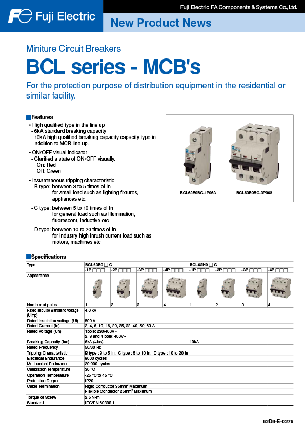 Motor Control Components